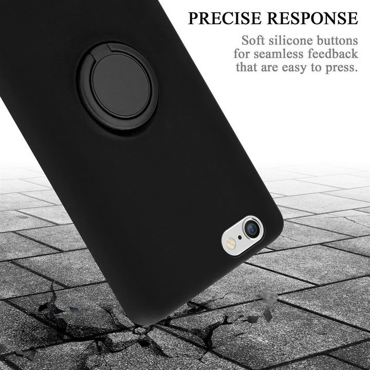Actual product image Cadorabo TPU Liquid Ring Silicone Case Cover (Apple iPhone 6 Plus)