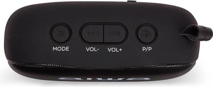 Actual product image Aiwa BS-110BK Bluetooth Speaker (2 h, Rechargeable battery operated)