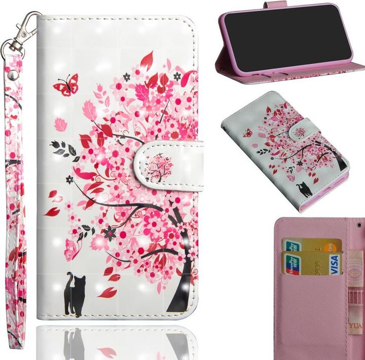 Actual product image Cover-Discount Glitter effect leather mobile phone case