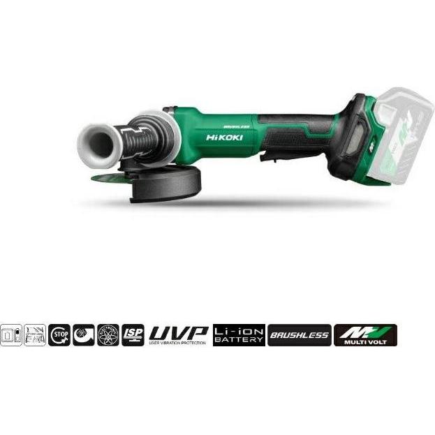 Hikoki, Winkelschleifer, Akku-Winkelschleifer G3613DVF (125 mm)