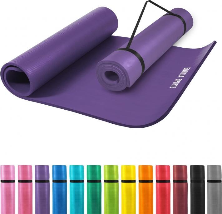 Actual product image Gorilla Sports yoga mat (15 mm)