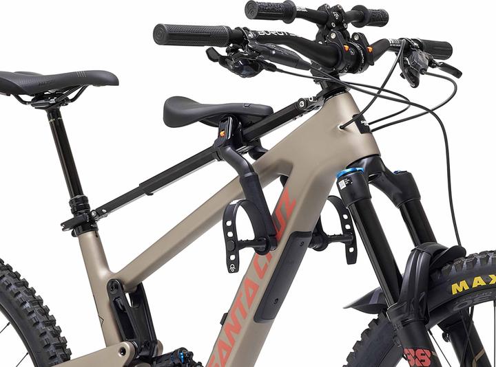 Produktbild Kids Ride Shotgun Pro 2.0 MTB Front Kindersitz/Lenker Combo Set, black (Velorahmen)