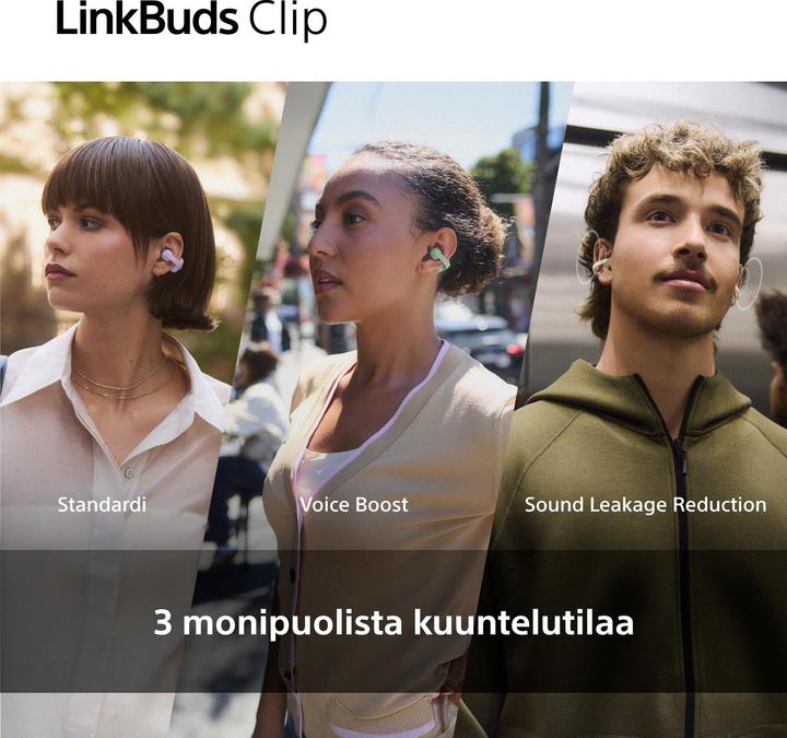 Actual product image Sony LinkBuds Clip (9 h, Wireless)