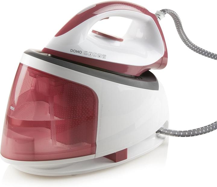 Produktbild Domo DO7114S Dampfbügelstation 2200W Pink, Weiss (2200 W, 120 g/min)