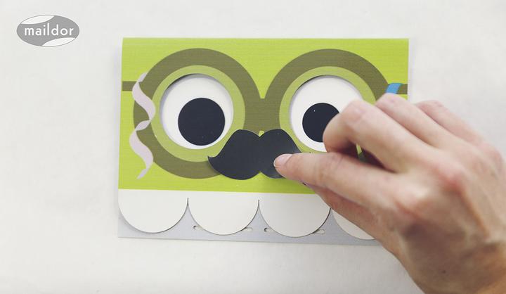 Image du produit Maildor Pochette créative, Cartes d'invitation - Multicolore