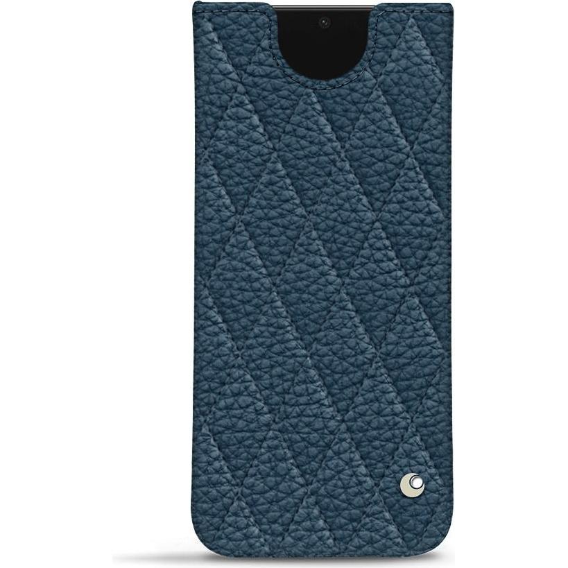 Noreve Lederschutzhülle (Samsung Galaxy S22 Ultra), Smartphone Hülle, Blau