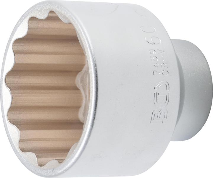 Immagine prodotto BGS Set di chiavi a bussola a dodici facce Azionamento a bussola quadra 20 mm (3/4") SW 60 mm (60 mm)