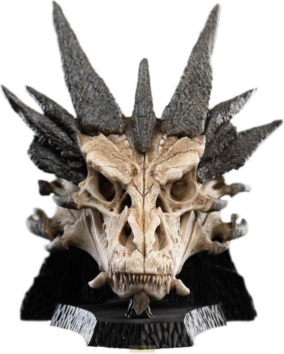 Actual product image Weta Workshop Herr der Ringe Mini Statue Skull of Smaug 22 cm