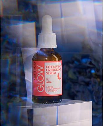 Actual product image Catrice Glow Exfoliating Overnight Serum (30 ml)