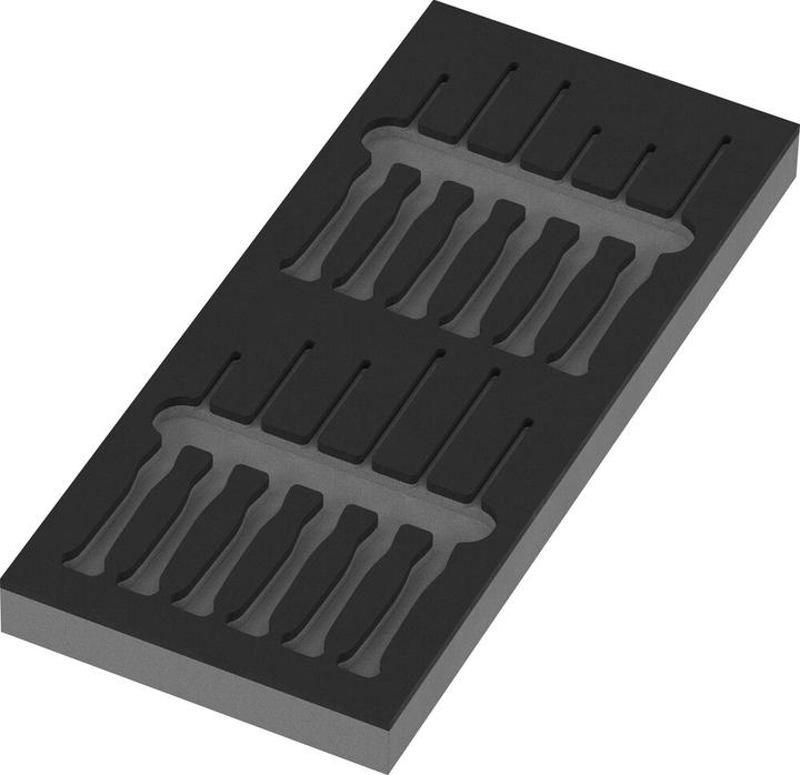 Actual product image Wera 9860 Schaumstoffeinlage Stainless Set 1, ohne Werkzeug