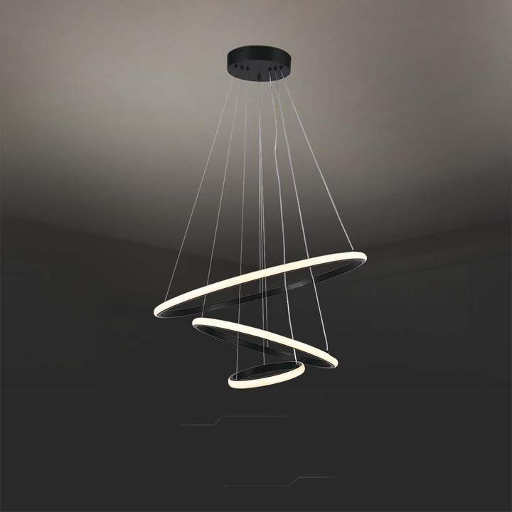 Produktbild V-TAC Oprawa Zwieszana 32W LED Czarna VT-7816 3000K 3880lm (3880 lm)