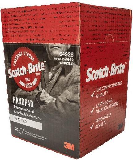 3M Scotch-Brite Very Fine Abrasive Sheets, 228mm x 152mm