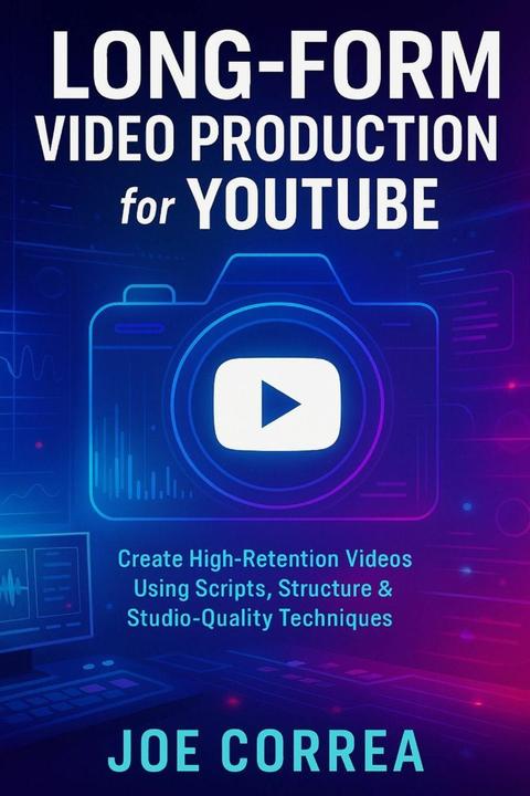 Produktbild Long-Form Video Production for YouTube (Englisch, Joe Correa, 2025)