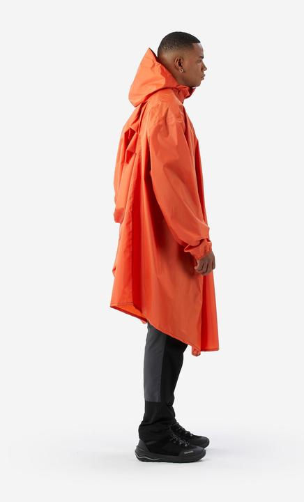 Actual product image Forclaz Poncho Regencape 60 l Wandern - MT500 orange (XL)
