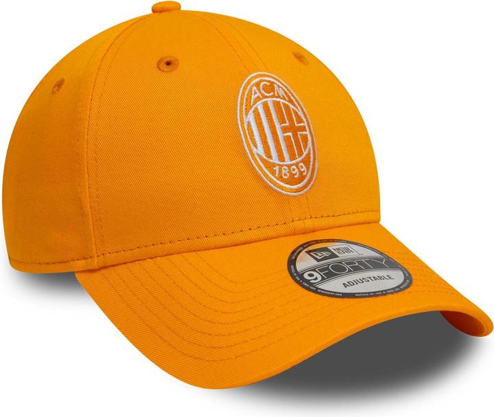 Produktbild New Era 9Forty Strapback Cap - AC MAILAND papaya