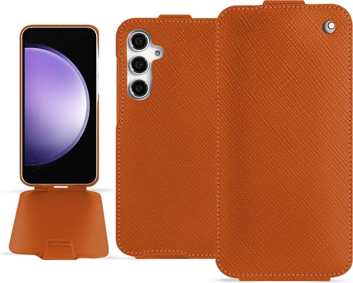 Produktbild Noreve Lederschutzhülle vertikal (Samsung Galaxy S23 FE)