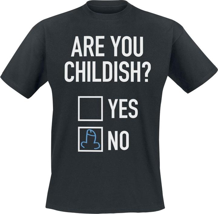 Produktbild Gaming-Sprüche Are You Childish (5XL)