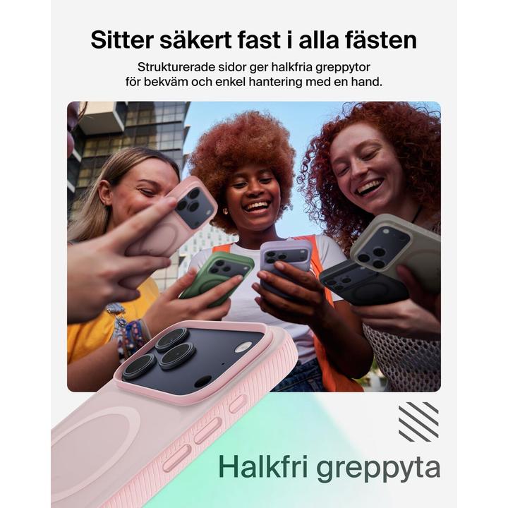 Actual product image Belkin Grip magn. Schutzhülle iPhone 17 ProMax pink MSA036hqPK (Apple iPhone 17 Pro Max)