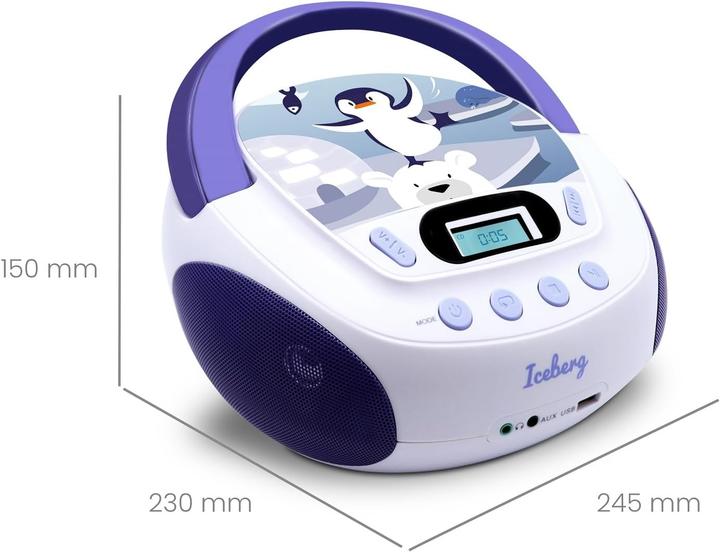 Produktbild Metronic Iceberg CD-Player für Kinder