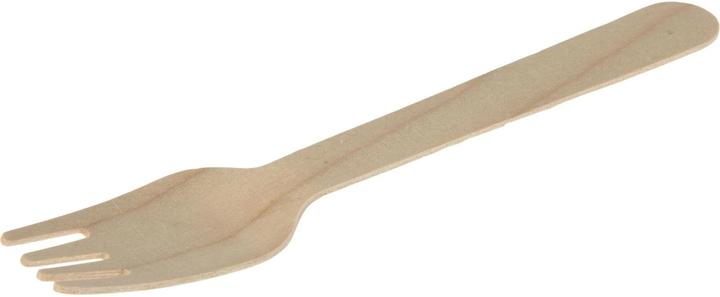 Furber Disposable fork 40 pieces, brown (40x)