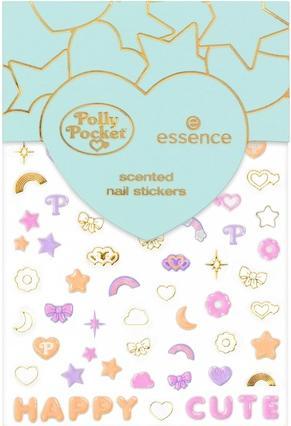 essence Polly Pocket Scented Nail Stickers No 01 Multicolored