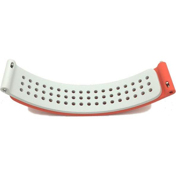 Amazfit AMAZSTR20OR (Silikon), Uhrenarmband, Orange, Weiss