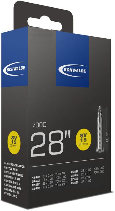Actual product image Schwalbe SV15 (Presta (SV), 28", 60 mm)