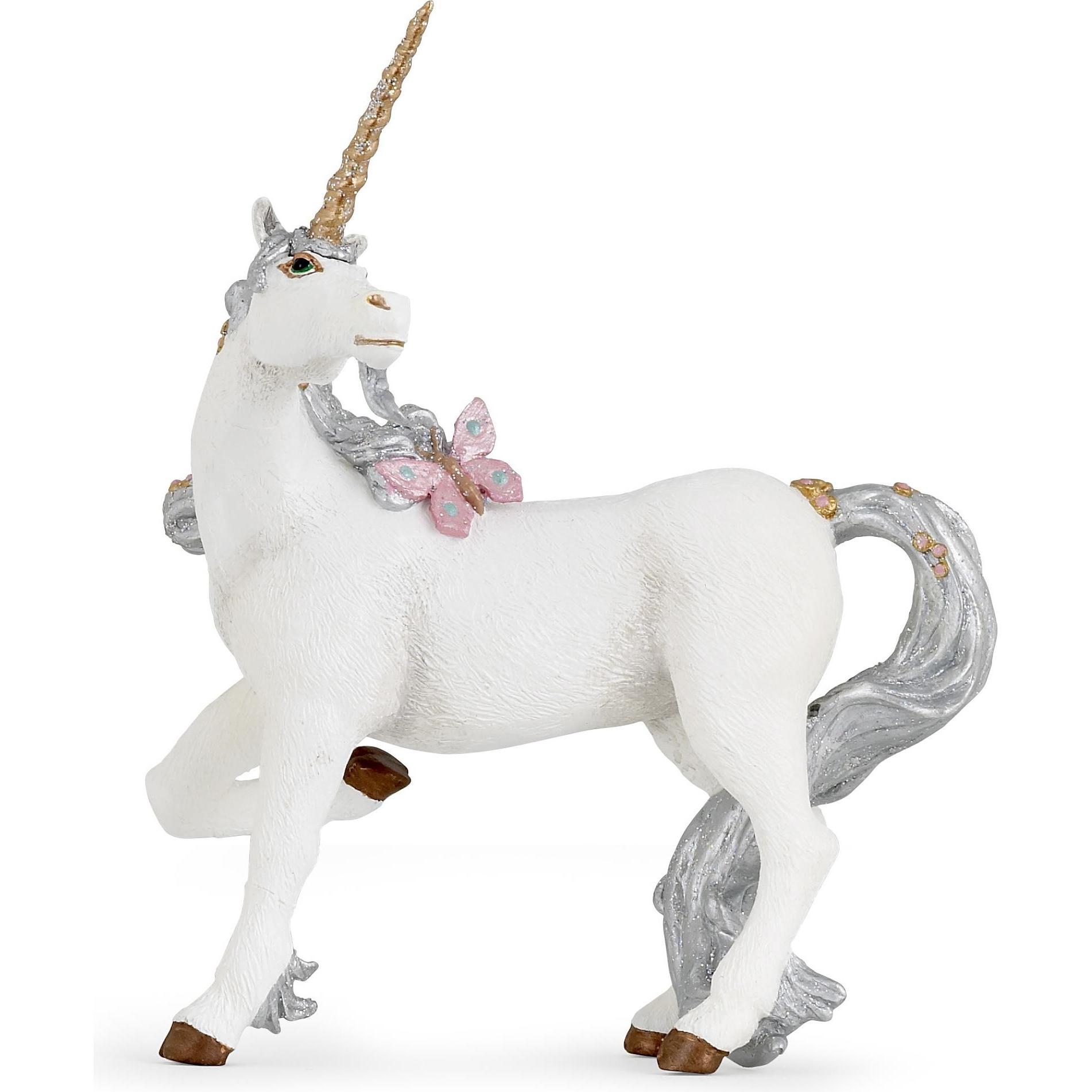 Papo Silbernes Einhorn