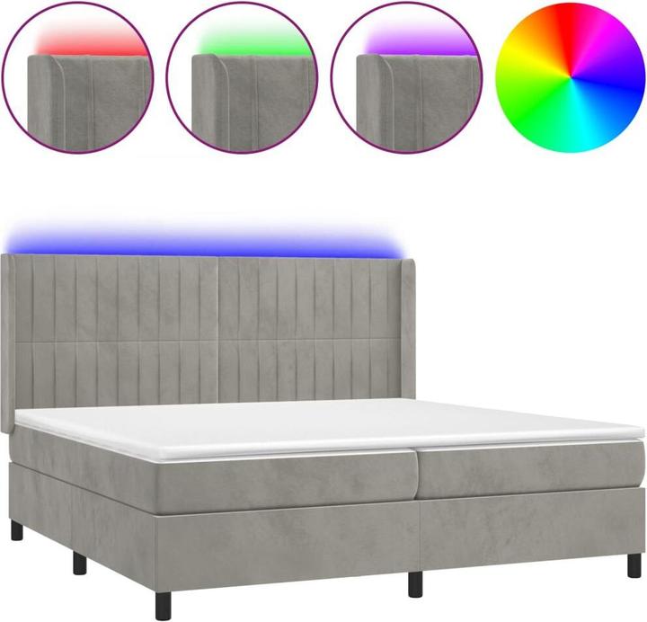 Actual product image vidaXL Boxspringbett (200 x 200 cm)