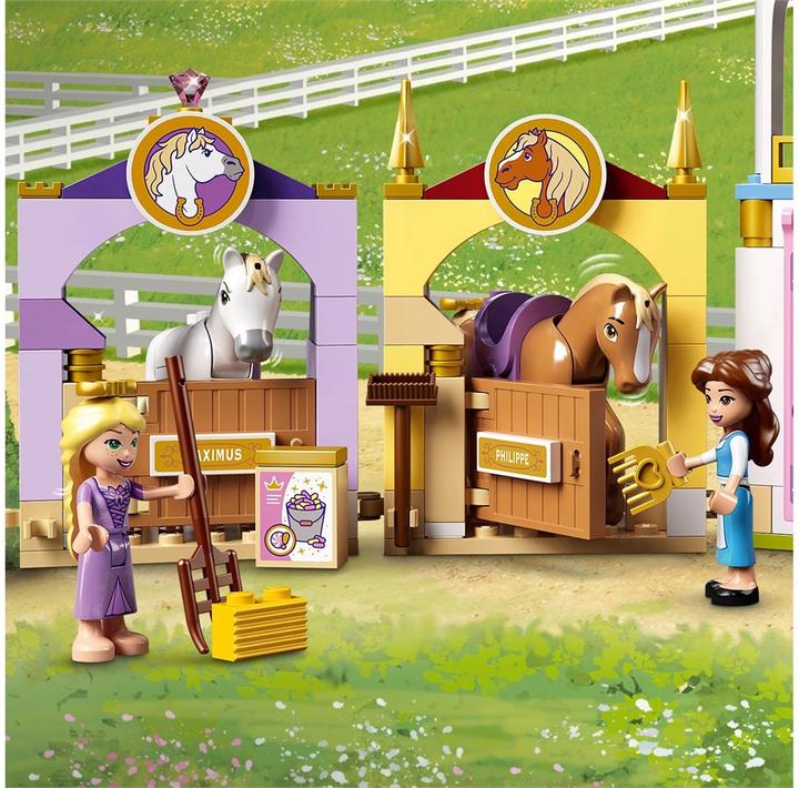 Actual product image LEGO Disney Princess 43195 Belle & Rapunzel horse stable (43195, LEGO Disney)