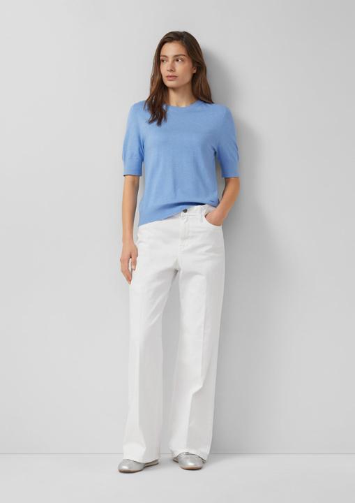 Produktbild s.Oliver Strickpullover Weicher Kurzarm-Strickpullover aus Viskosemix (34)