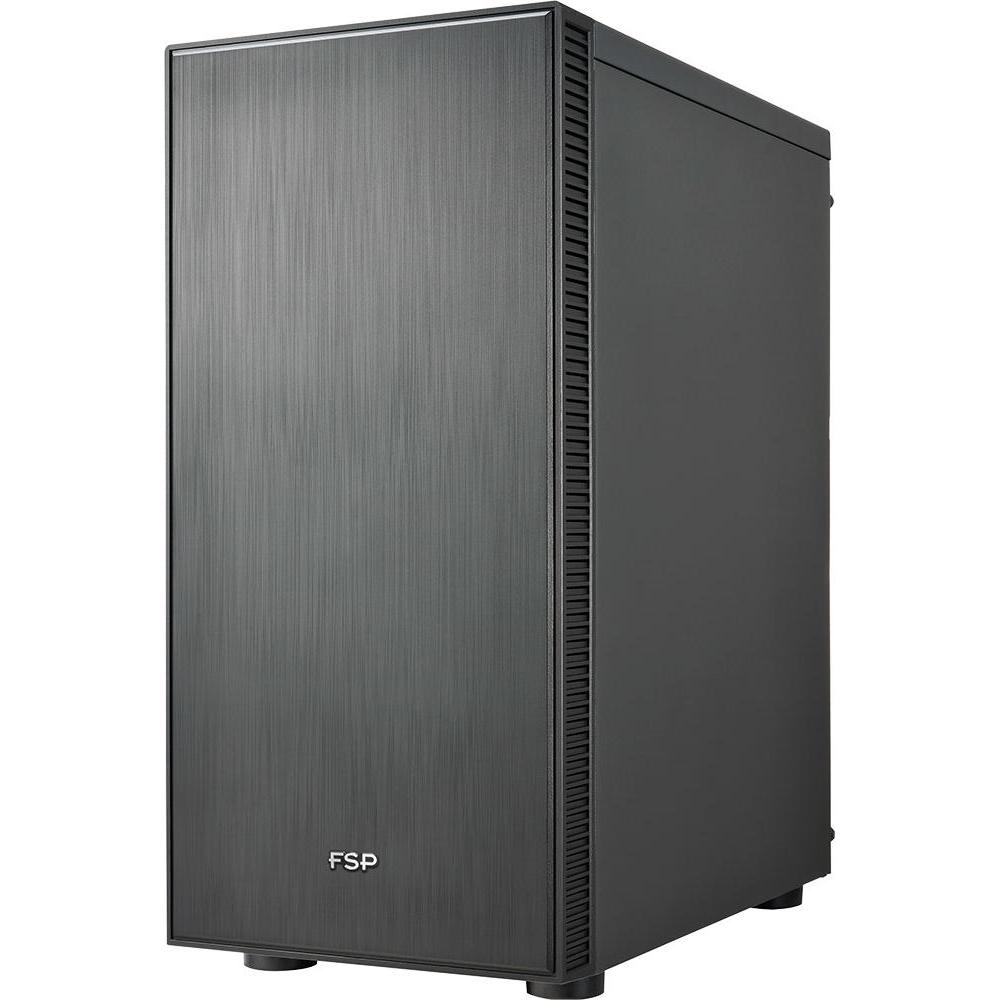 Thumbnail - Fortron FSP/ CMT223S Silent/Midi Tower/??ern?? (mATX, Mini-ITX, ATX), PC Gehäuse, Schwarz