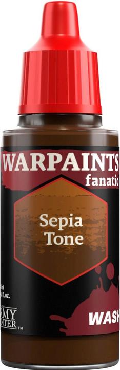 Produktbild The Army Painter Wash Warpaints Fanatic Wash: Sepia Tone 18 ml (Sepia Tone, 18 ml)