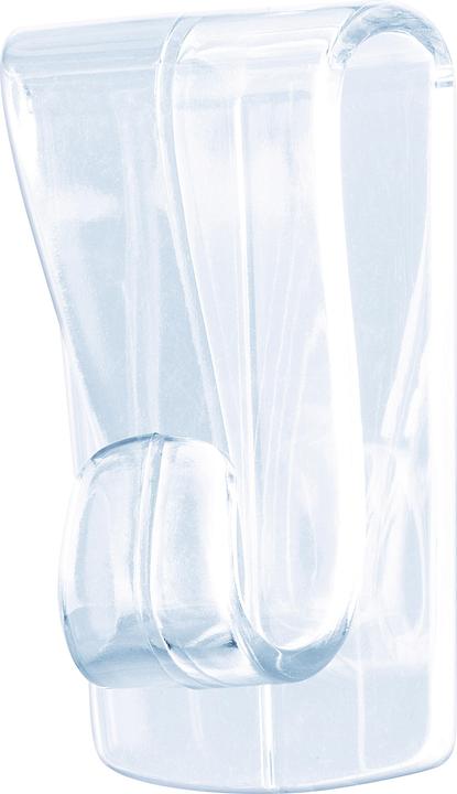 Image du produit tesa 3x crochets adhésifs pour le verre, capacité de charge de 1kg, peuvent être enlevés sans trace et