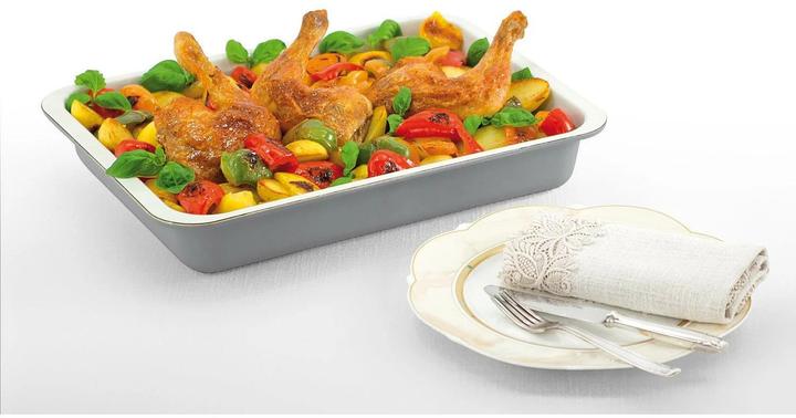 Actual product image Zenker Casserole and grill dish Square, Crème