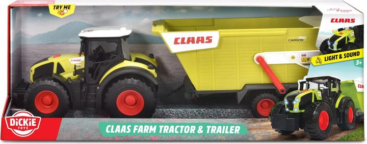 Actual product image Dickie Claas Farm Tractor & Trailer