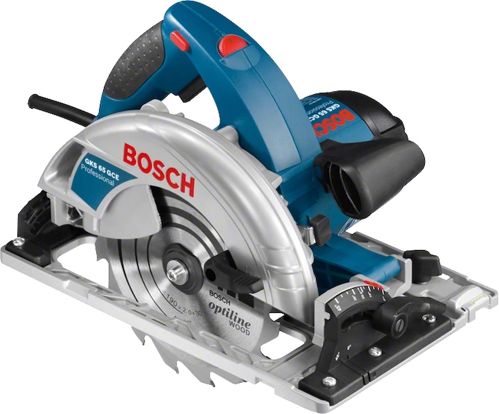 Productafbeelding Bosch Professional Handcirkelzaag GKS 65 GCE, FSN 1400, L-BOXX