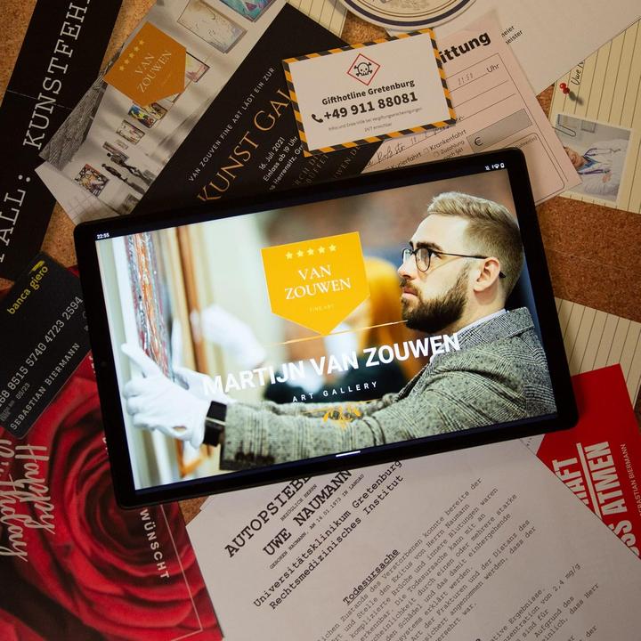 Image du produit Crime Cases MOMD0001 - CRIMECASES : Tatort Kunstfehler, jeu de crime, pour 1-6 joueurs, à partir de 14 ans (EN) (Allemand)