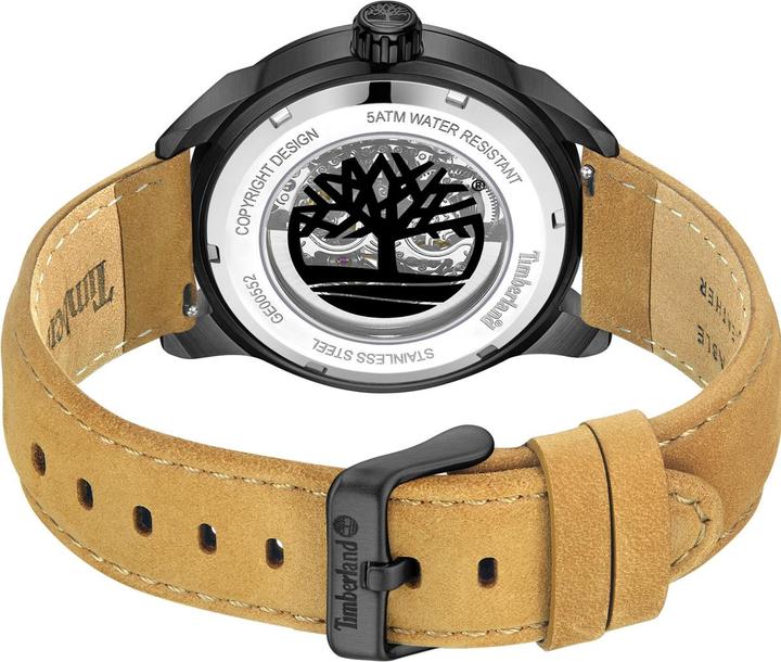 Actual product image Timberland Henniker Automatic (Skeleton watch, 44 mm)