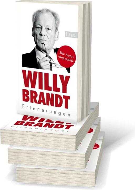 Produktbild Erinnerungen (Deutsch, Willy Brandt, 2013)