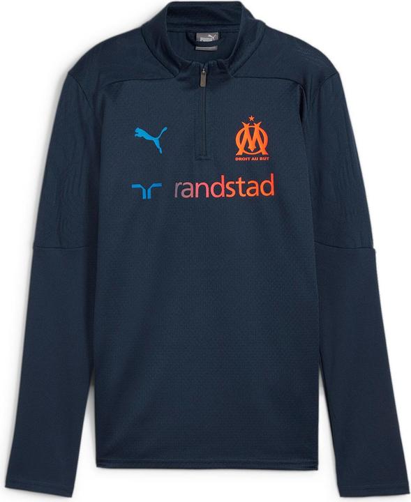 Puma OM Training 1/4 Zip Top Jr (116)