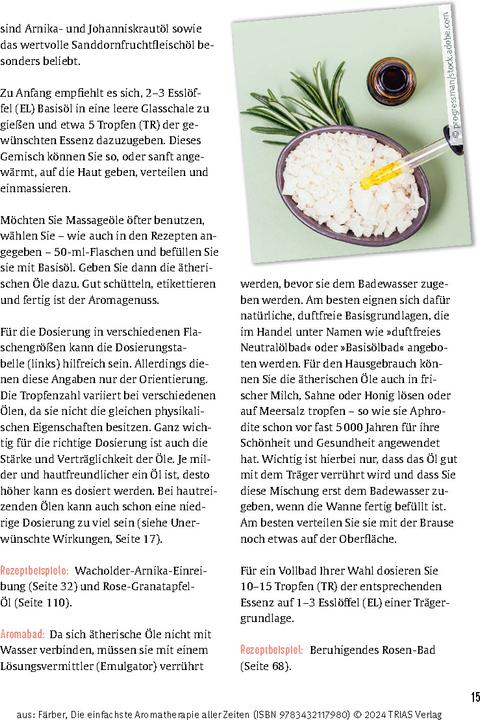 Produktbild Die einfachste Aromatherapie aller Zeiten (Deutsch, Susanna Färber, 2024)