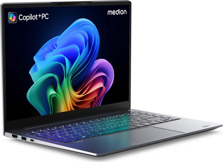 Immagine prodotto Medion SPRCHRGD 14 S1 Elite (14", Snapdragon X Elite X1E-78-100, 16 GB, 512 GB, CH)