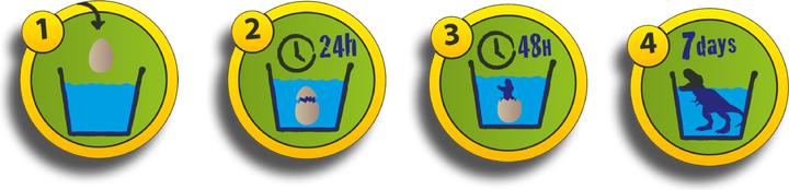 Actual product image Ses Hatchling dinosaur