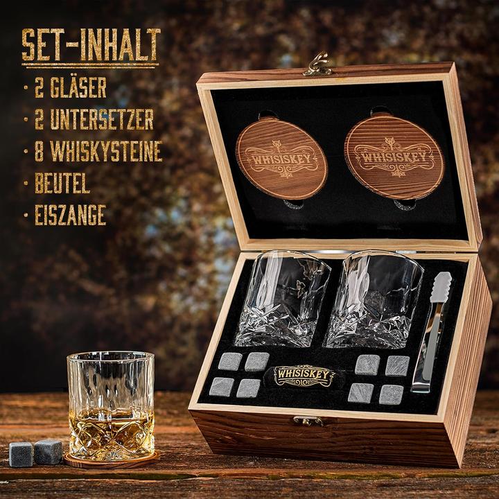 Produktbild Whisiskey Whisky Gläser-Set (3 dl, 11 x, Whiskygläser)