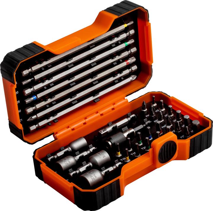 Produktbild Bahco 1/4" Bit-Satz mit TORX Bits und Steckschlüsseln - 35-teilig (1/4")