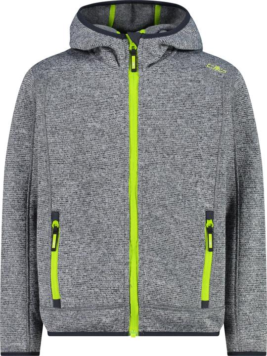 Produktbild CMP Campagnolo Boy's Jacket Fix Hood Jacquard Knitted (110)