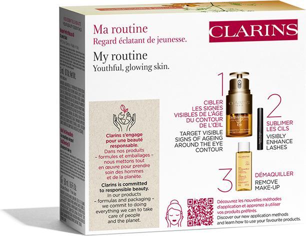 Image du produit Clarins Spécialités - Double Serum Eye Skincare (Soin des yeux Sérum, 73 ml, Jour + nuit)