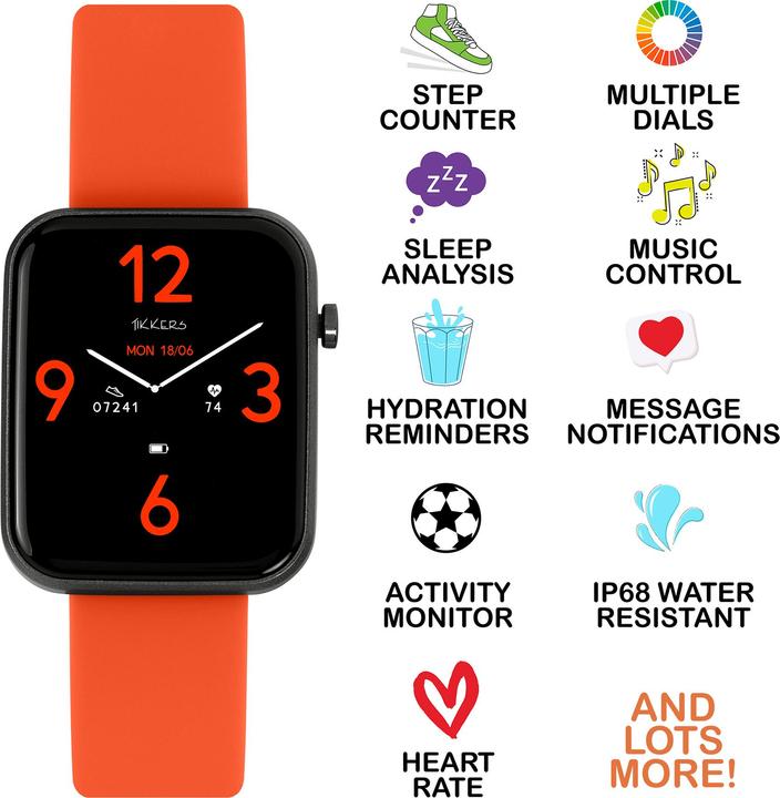 Produktbild Tikkers Smart Watch Series 13 Silicone Strap