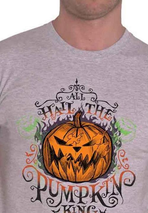 Immagine prodotto Dick Smith Maglietta unisex adulto All Hail the Pumpkin King in cotone (S)